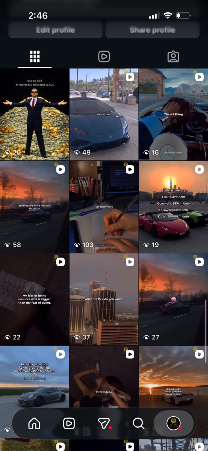 Instagram post grid screenshot of @mindalignuniversity
